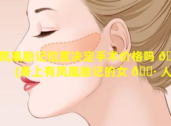 凤凰胎记位置决定手术价格吗 🌲 (身上有凤凰胎记的女 🌷 人)